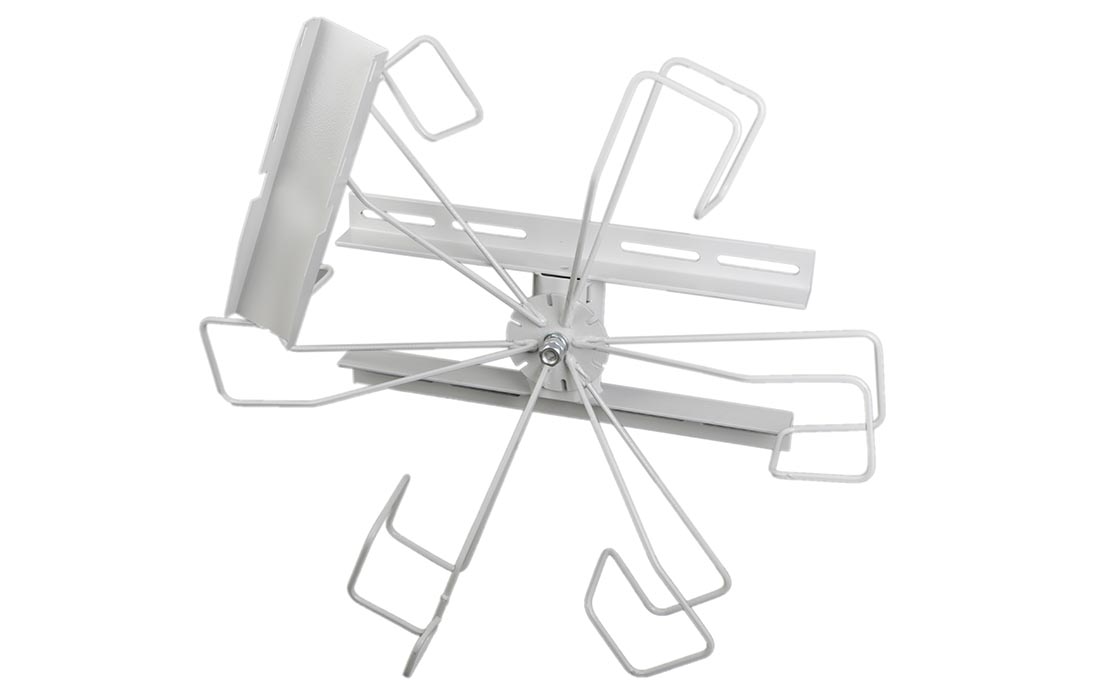 Устройство для подвеса муфты и намотки ОК с элементами крепления