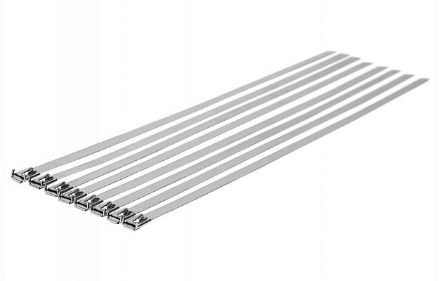 Комплект стальных стяжек для УПМК, крепления муфт и кабеля