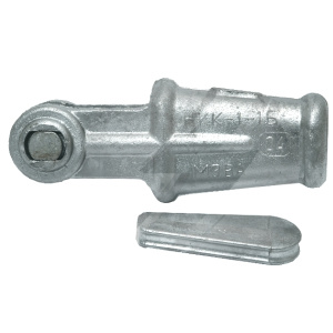 Зажим натяжной клиновой коушный НКК-60/4-10